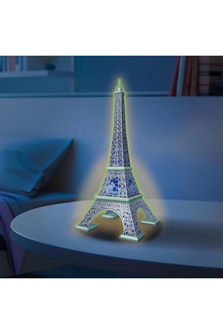Ravensburger Karanlıkta Parlayan 3d Puzzle Eyfel