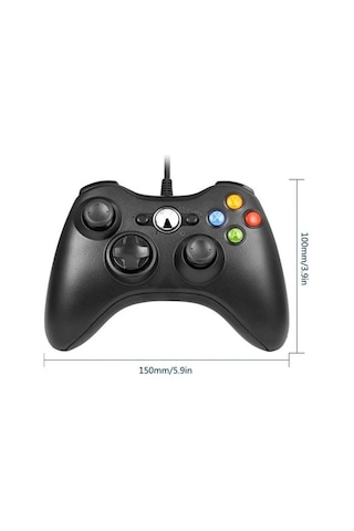 Xbox 360 Pc Kablolu Kol Gamepad Controller Oyun Kolu