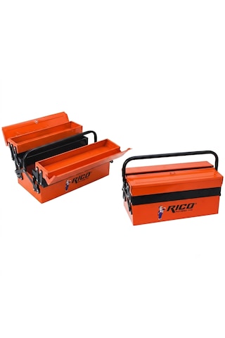Rico 5 Gözlü Metal Dolu Takım Çantası 100 Parça 42,5cmx23cmx20cm