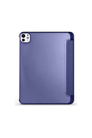 Apple Uyumlu iPad Pro 12.9 3./4./5./6. Nesil M2 Kılıf Flip Cover Kalem Bölmeli Pc Case 2018-2023