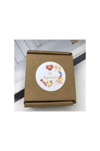 İyi Bayramlar Kurban Bayram Sticker Şeker Etiketi Ramazan Kurban 4 Cm - 100 Adet Çok Renkli