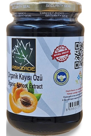 Aşıkzade Organik Kayısı Özü 370 ML