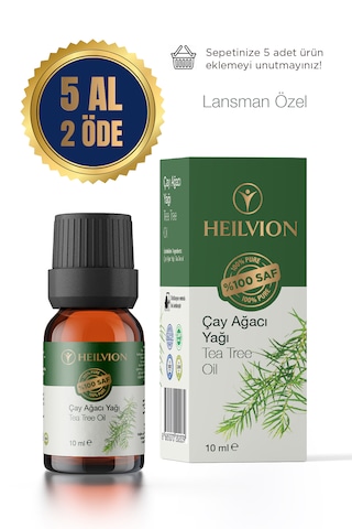 Çay Ağacı Yağı %100 Saf Ve Doğal 10ml , Antiseptik Ve Temizleyici Özellikli Uçucu Yağ 10 ML