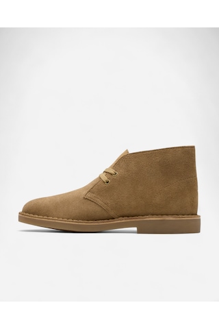 Clarks Desert Bt Evo. Dark Sand Suede, M 3 Kadın Kahverengi Bot 26182928 kahverengi