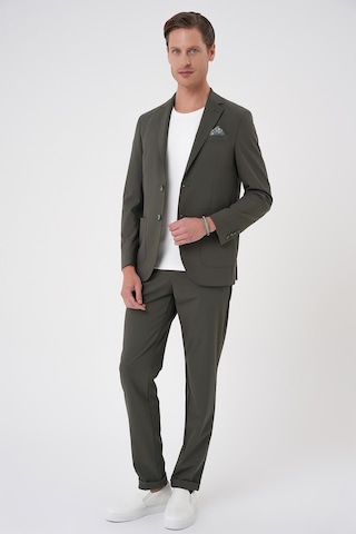 Comfort Fit Mono Yaka Torba Cep Casual Haki Ceket C 707 Haki