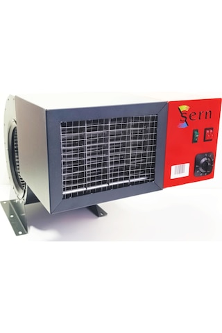 Sern Fı 25 Elektrikli Fanlı Isıtıcı 25kw 380v 2 Kademeli Termostatlı