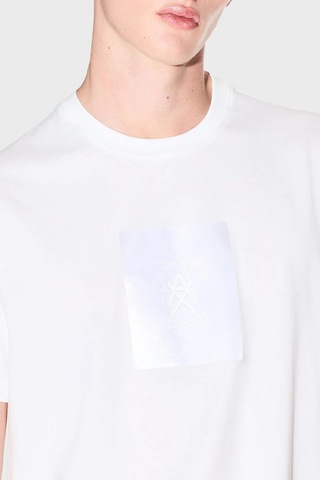 Armani Exchange Erkek T Shirt Xm002213 Af10356 U0009 Beyaz Beyaz