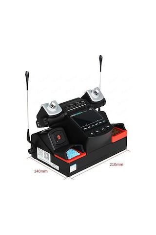 Aıfen A902 Pro 450w Çift Kollu T245 + T210 Esd Lehimleme Havya İstasyonu 3+3 6 Uçlu Profesyonel Havya