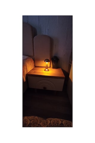 Cata Lizbon 3 Renk Işık Modlu Şarjlı Dim Edilebilir Metal Dekoratif Masa Lambası Ct-8429 Gold Diğer