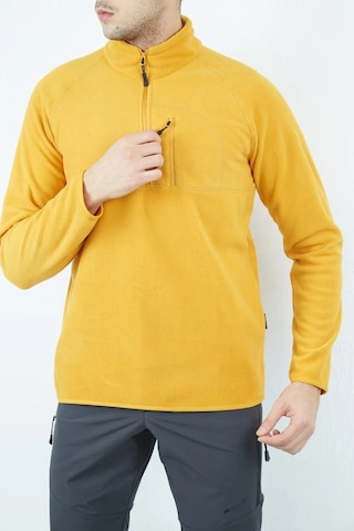Alpinist Gamma Yarım Fermuarlı Erkek Outdoor Polar 600508-5738 001
