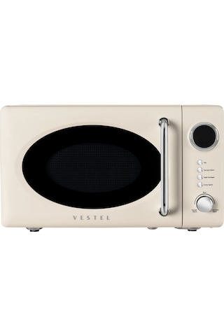 Vestel MD 20 YD Retro Bej Mikrodalga Fırın