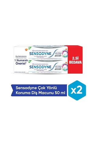 Sensodyne Cok Yonlu Koruma 1+1 50 Ml Sensodyne Cok Yonlu Koruma 1+1 50 Ml