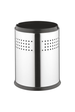 Arkitekta A44048 Çöp Kovası, 3 L, Parlak Paslanmaz Çelik Kaplama Çok Renkli