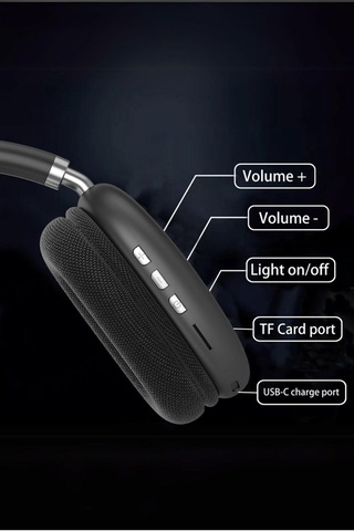 Bhh1002 Kafaüstü Bluetooth Kulaklık