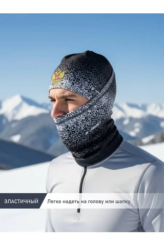 S-prınt Kış Sporları İçin Bandana Balaklava Spor Buff Türkçesi: Kayak İçin Bandana-tüp Spor Balaklava Buff 211298352 Siyah