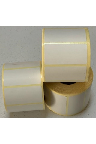 10 Adet 40 Mm X 58 Mm Termal Terazi Barkod Etiketi 600 Sarım Toplam 5000 Etiket Diğer