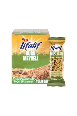 Eti Lifalif Kuru Meyveli Müsli Bar 16 x 35 G