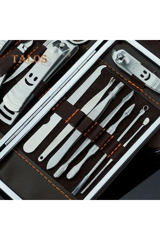 12 Adet Manikür Pedikür Tırnak Bakım Seti Tırnak Makası Makası Kesici Bakım Seti Tırnak Bakımı