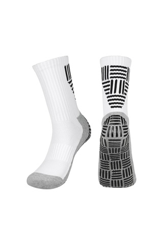 Maiyame Siyah/beyaz Renk Seçenekli %56 Nylon %34 Pamuk Futbol Çorapları M/l Beden Beyaz