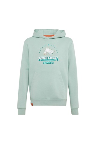 Adidas Çocuk Sweatshirt Adidas Minecraft Terrex Hoodie Kv6480 Yeşil