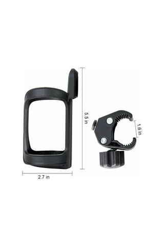 Cvkayak Bisiklet Fincan Tutucu, Bisiklet Fincanı, Bebek Arabası Bardak Tutucular, Bisikletler İçin Evrensel İçecekler, Arabalar, Bisiklet Su Şişesi Kafesi 2 Adet Koyu Gri