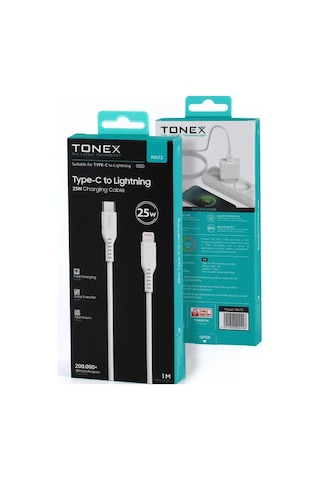 Tonex Type-c To Lightning Pd Usb Data Kablo 25w - Ma73