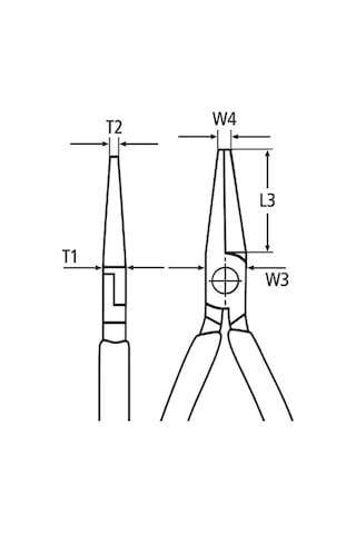 Knıpex Vde 1000 Volt Leylek Tip Kargaburun 200 Mm 2616200