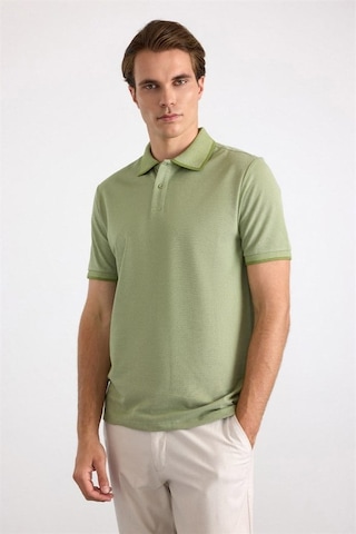 Süvari Su Yeşili Regular Düz Baskısız Pike Polo Yaka Tişört Sts1014000007-y01