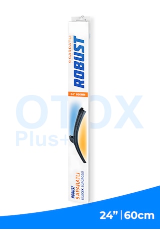 60 Cm 24 600mm Universal Oto Sileceği 9 Aparatlı Sessiz Çalışma İz Bırakmaz Premium Kalite
