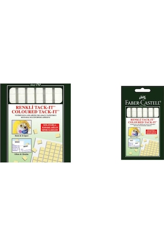 Faber-Castell Tack-It Hamur Yapıştırıcı Beyaz 50 Gr.