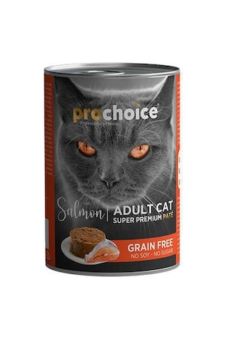 Pro Choice Adult Somonlu Yetişkin Kedi Konservesi 12 x 400 G