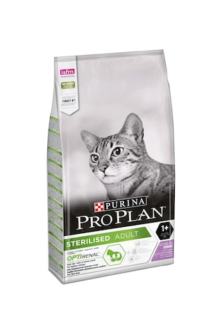 Purina Pro Plan Sterilised Hindi Etli ve Tavuklu Kısırlaştırılmış Yetişkin Kedi Maması 3 KG