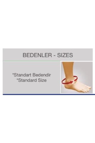 Orlex Standart Malleol Destekli Ayak Bilekliği St130