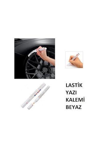 Paint Lastik Yazma Kalemi Beyaz