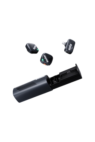 Godox Cube-sl Kit 2 Lightning 2'li Mikrofon Seti 300m Menzil Apple Uyumlu Bul