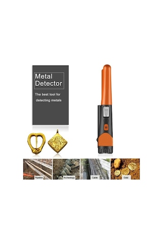 Pazly Portatif Lcd Ekranlı Metal Dedektör - Altın Ve Mücevher Bulucu - Hassas Dedektör, Plaj Ve Dağlar İçin Uygun