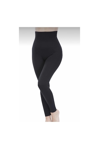 Form Angel Yüksek Bel Korseli Tayt Siyah