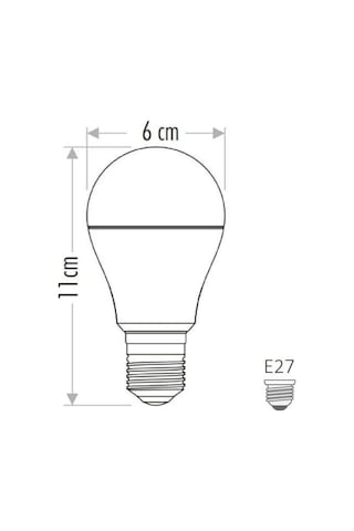Cata Ct 4276 6 W Led Ampul Yeşil Renk Tekli Beyaz Işık G24d-1 Led Ampul 18 W Yok Tr