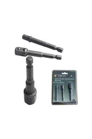 Troy 26132 Somun Lokma Adaptör Seti 3 Lü Set 1-4-3-8-1-2