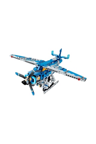 Deniz Uçağı Yapı Seti 323 Parça Mekanik Yapım Oyuncağı, Kanatlı Uçak Modeli, Stem Gelişim Seti