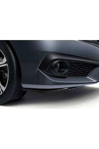 Honda Civic Fc5 2016 - 2021 Ithal Ön - Arka Flap Piano Black