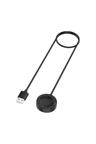 Flybuy Xiaomi Watch S4 / 2 / H1 / 2 Pro / S3 / S2 Manyetik Şarj Kablosu 1m Siyah, Akıllı Saat Şarj Cihazı/