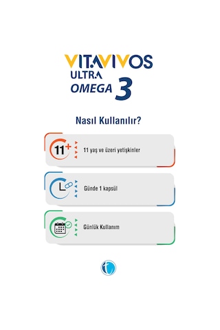 Vıtavıvos Ultra Omega 3 200 Yumusak Kapsul