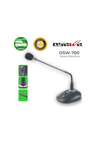 Osawa Osw-700/a 200 Ohm Kürsü Mikrofonu