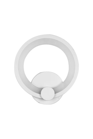 Ranyeek 3063 Model 12w Led Duvar Lambası - 3000k Sıcak Beyaz Işık, Akrilik-demir, 85-265v Geniş Voltajlı, Yatak Odası, Oturma Odası Için Beyaz