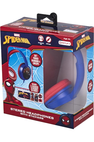 Amplify MV-6513-SP2 Marvel Spiderman Kablolu Mikrofonlu Kulak Üstü Kulaklık