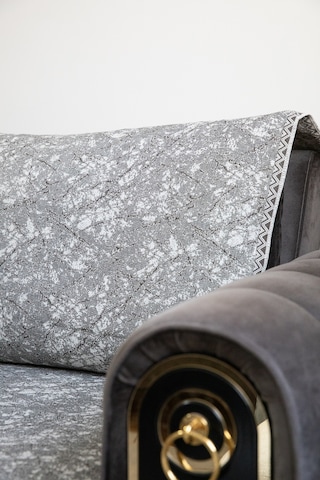 Mozaik Pamuklu Saçaklı Koltuk - Çekyat Örtüsü 170x220 - Kahve Kahve