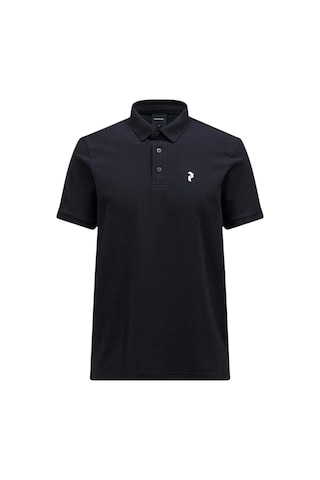Peak Performance Peak Performance Classic Cotton Erkek Siyah Polo Tişört Blk Siyah