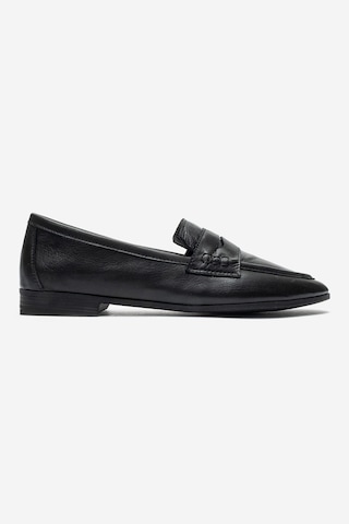 De Marscha Hakiki Deri Kadın Loafer Siyah Toscana 1961 Sıyah