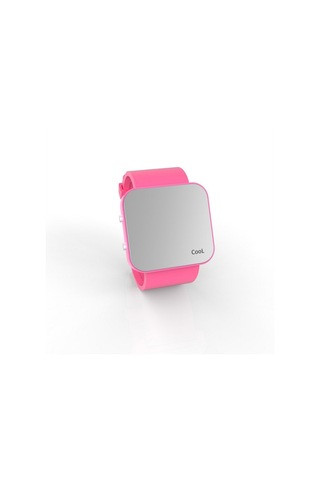 Cool Watch Saat - Pembe Led Kasa - Pembe Kayış Unisex
